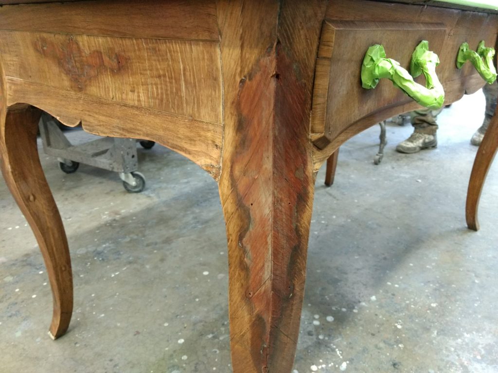 Restoring wood furniture finish