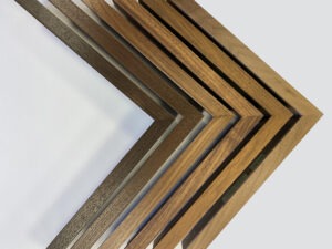 Brown Wood Walnut Custom Finished Picture Frames-Framing-Components of a Fine Art Frame Article